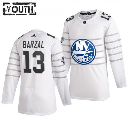 New York Islanders Mathew Barzal 13 Wit Adidas 2020 NHL All-Star Authentic Shirt - Kinderen
